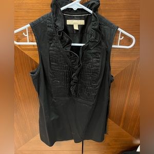 Banana Republic Petite 0 black sleeveless top